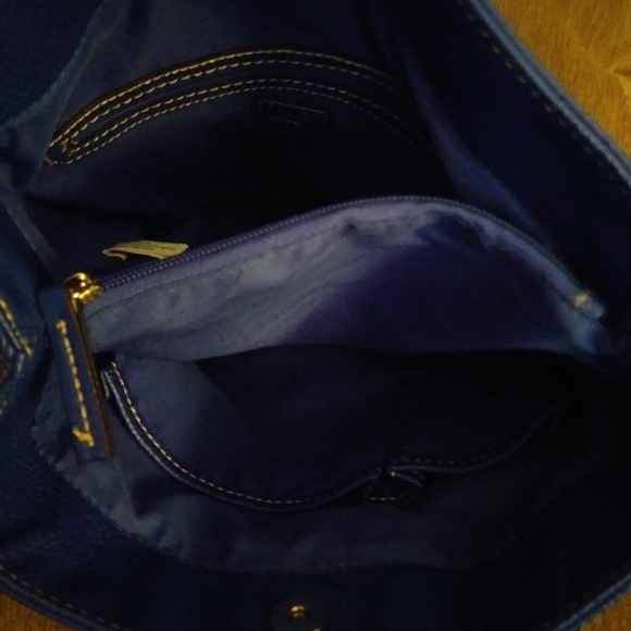 Royal blue chaps tote - Picture 8 of 8